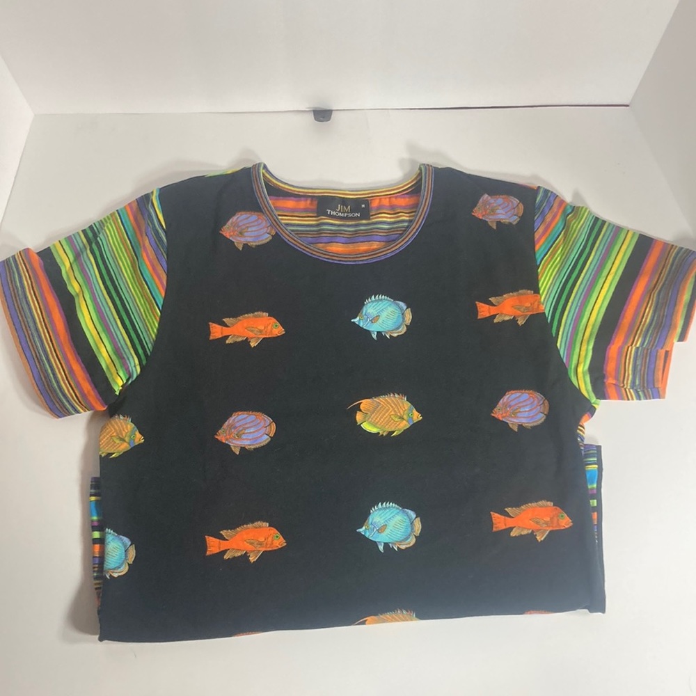Jim Thompson fish shirt - Picture 2 of 8